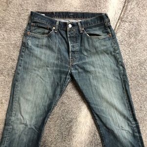 Levi’s 501 31X32 Denim Blue Jeans Straight Fit